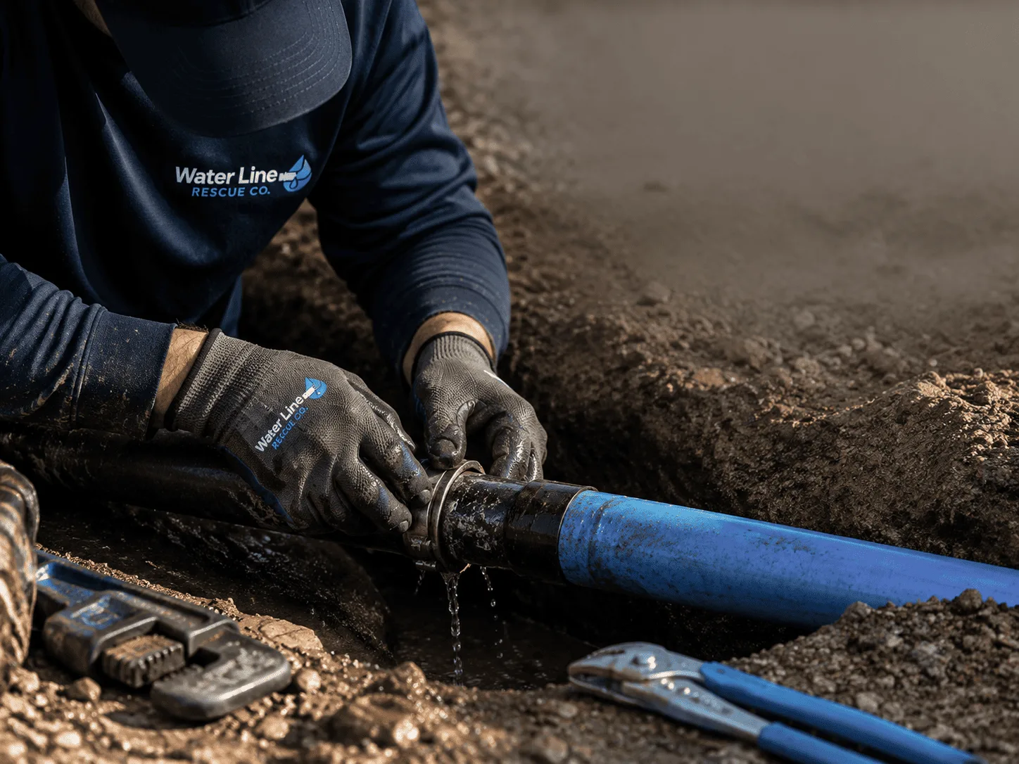 Why choose Water Line Repair in De Valls Bluff, AR